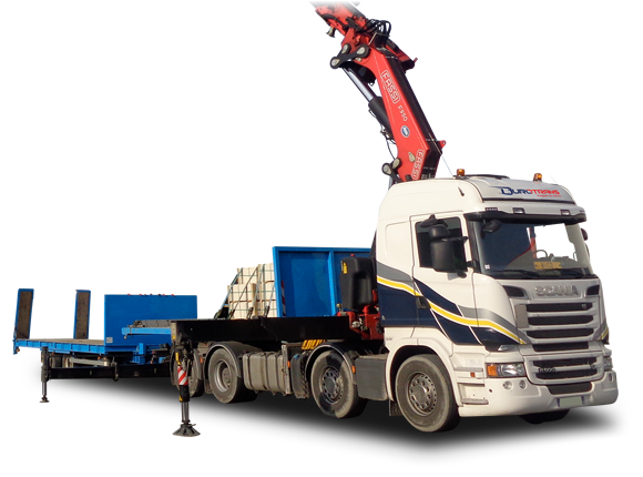 Camion GG-JIB - Manutention sur site - Déménagement machines-outils - Nord